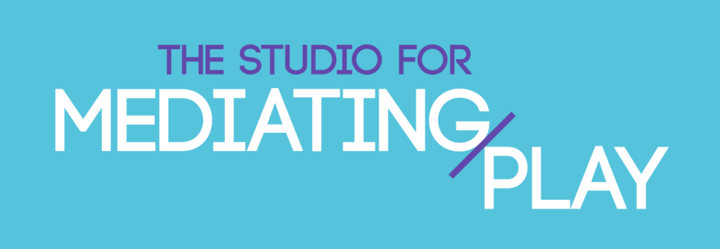 typographic logo for the Studio for Mediating Play